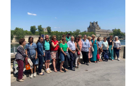 Journée sur Paris pour nos aquagymeurs